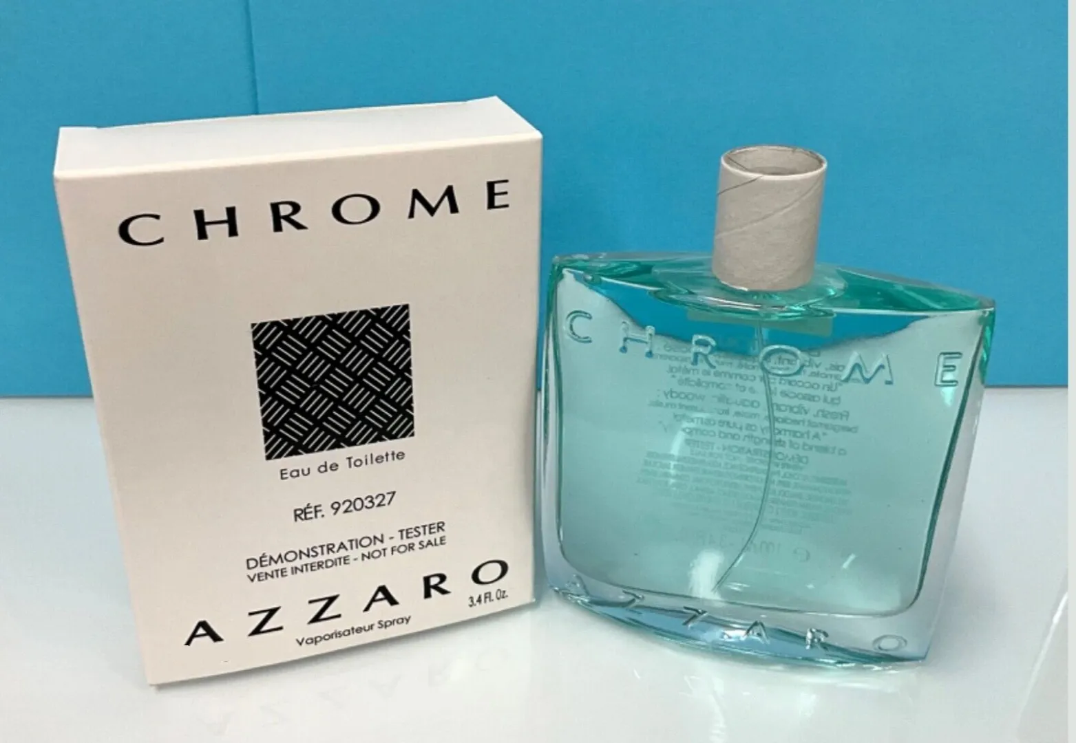 Оригинал Tester Azzaro Chrome edT 200 мл 1