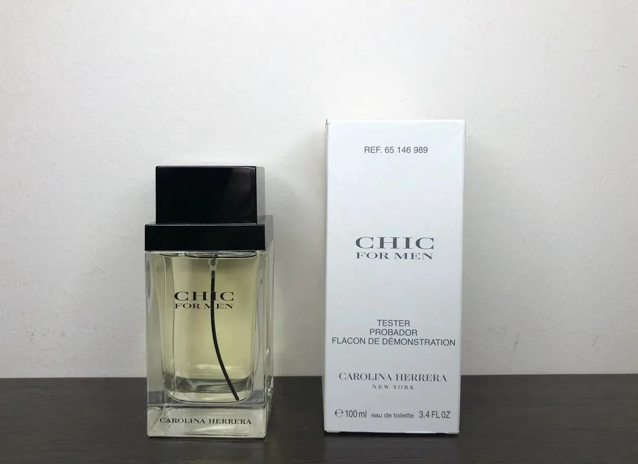 Оригинал Carolina Herrera Chic for men edT 60-100 мл 3