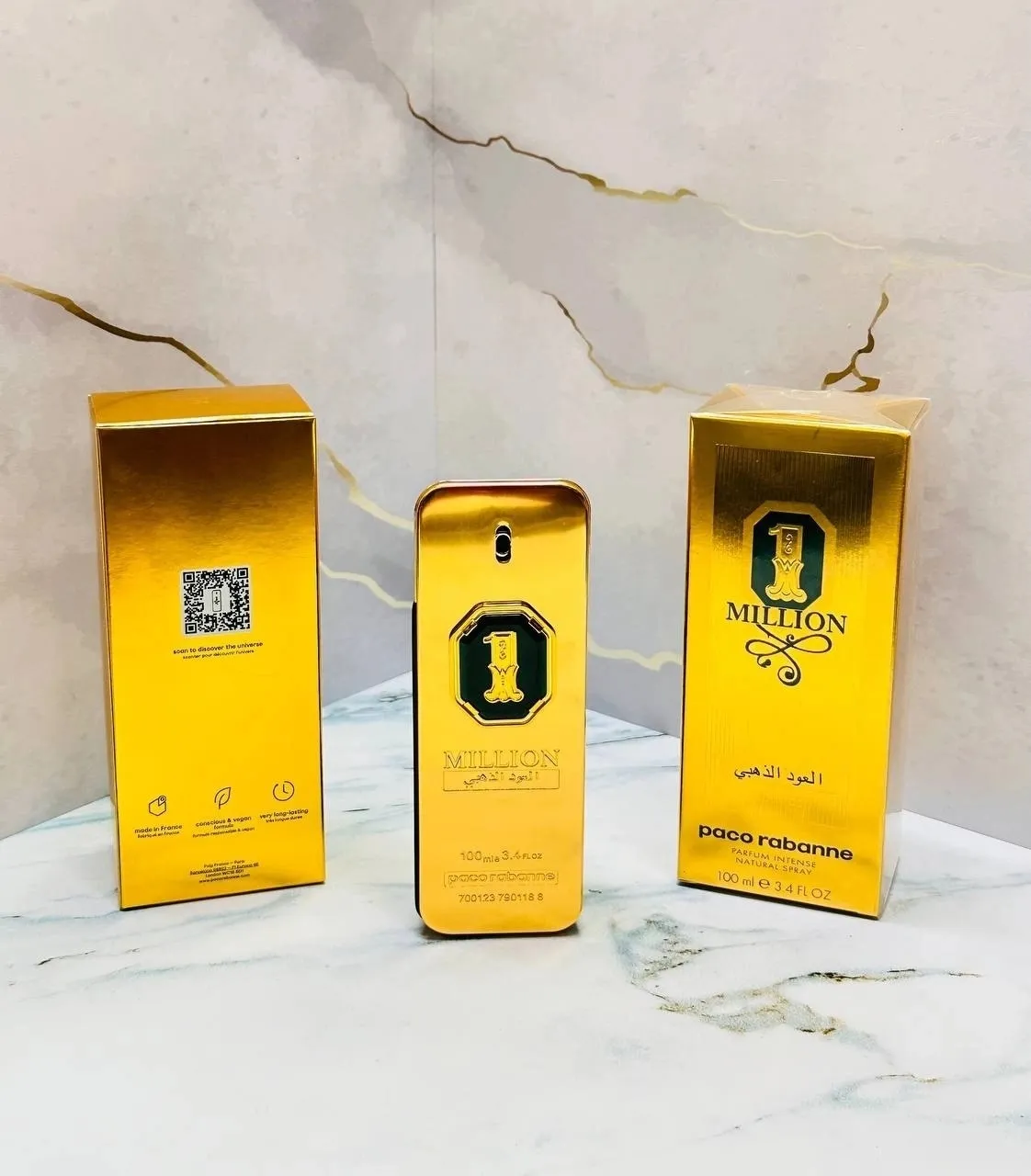 Paco Rabanne 1 Million Golden Oud edP 100 мл 3