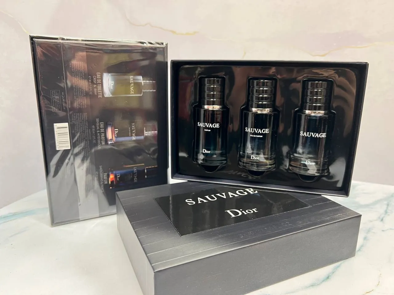 Подарочный набор Christian Dior Sauvage 3 по 30 edP мл 1