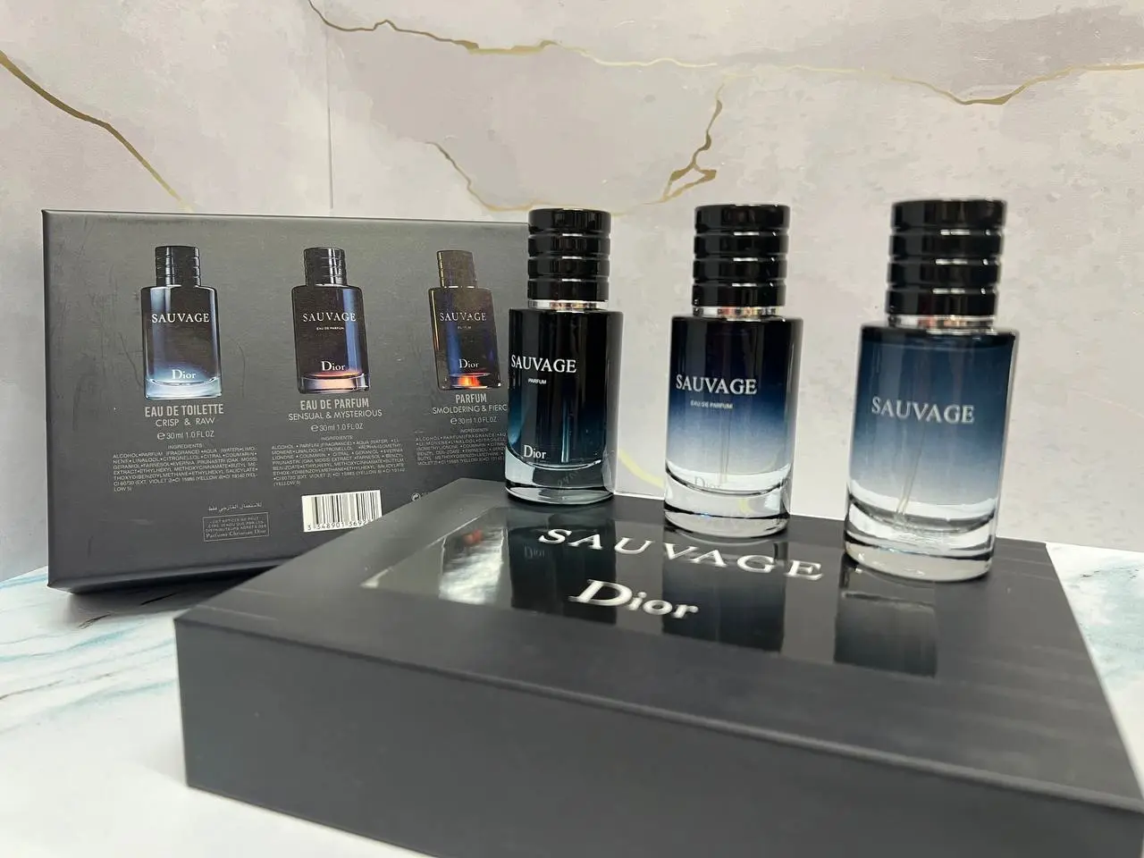 Подарочный набор Christian Dior Sauvage 3 по 30 edP мл8772