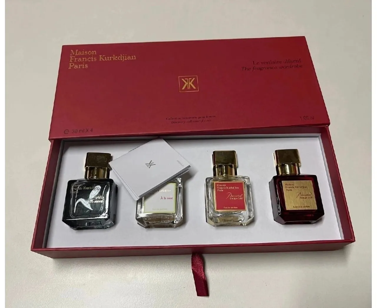 Подарочный набор Maison Francis Kurkdjian Baccarat Rouge 4 по 30 мл9294