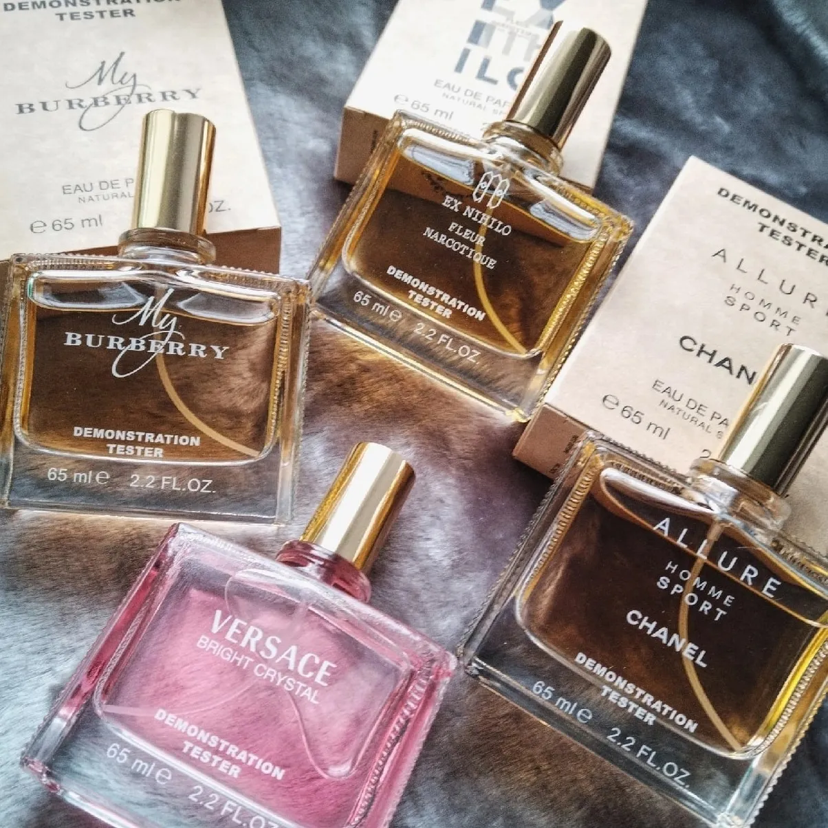 Tester Dubai Duty Free 65 ml, разные ароматы, Hugo Boss, Gucci, Chanel, Armani, HFC, Tom Ford 2