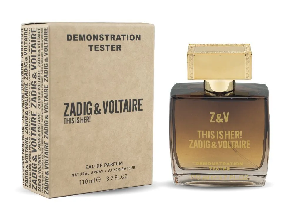 Zadig & Voltaire THIS IS HER! (L) edP 100 ml - Tester Zadig & Voltaire THIS IS HER! (L) edP 115 ml (ОАЭ) 8