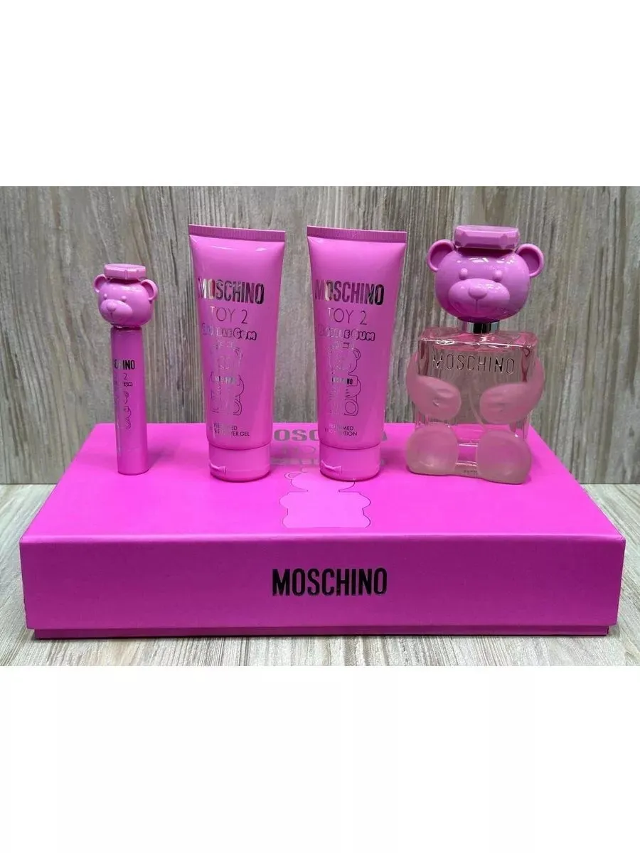 Женский подарочный набор Moschino 4 в 1 3