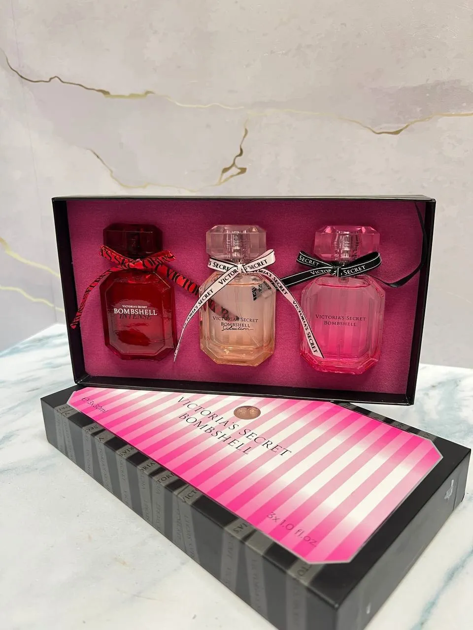 Женский подарочный набор Victorias Secret Bombshell 3 по 30 мл 1