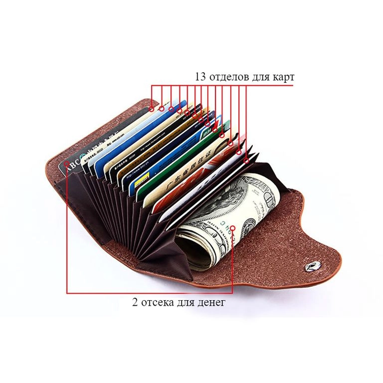 Визитница настольна LAMBRE 4