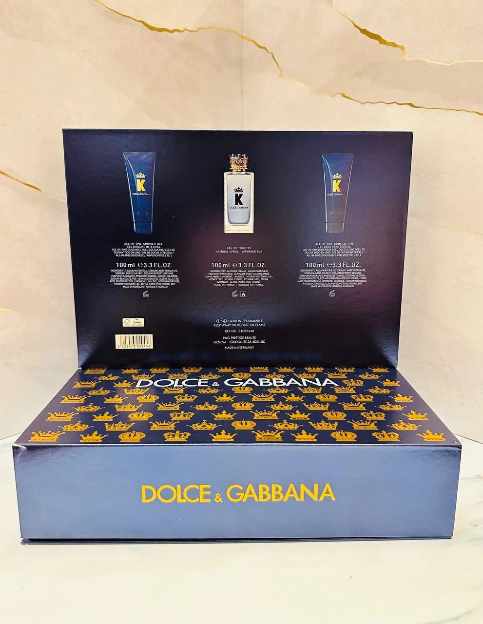 Набор Dolce & Gabbana 3 по 100 ml (шампунь+крем для тела+парфюм) 3