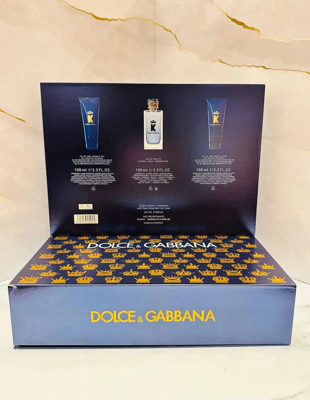 Набор Dolce & Gabbana 3 по 100 ml (шампунь+крем для тела+парфюм)8813