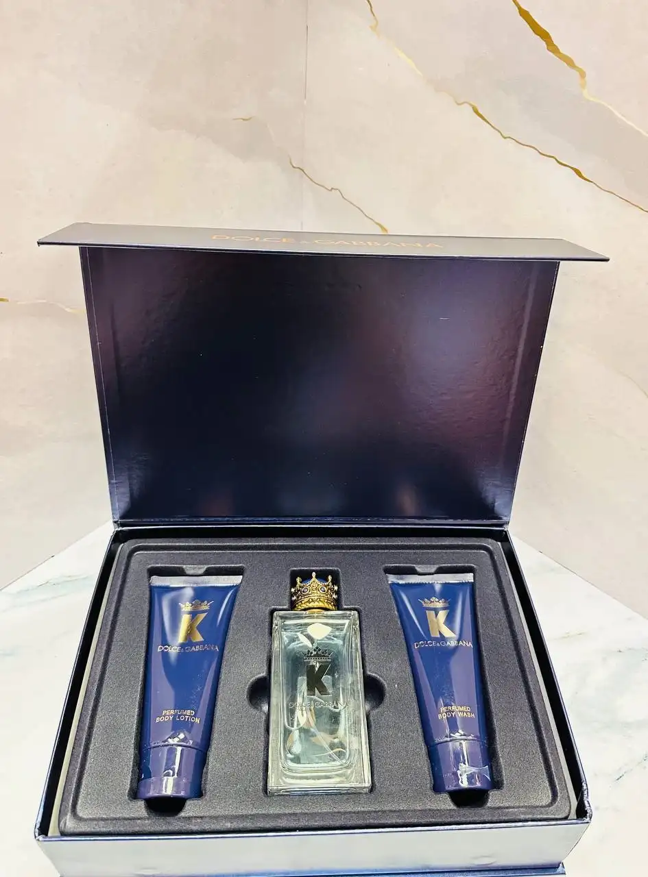 Набор Dolce & Gabbana 3 по 100 ml (шампунь+крем для тела+парфюм)8814