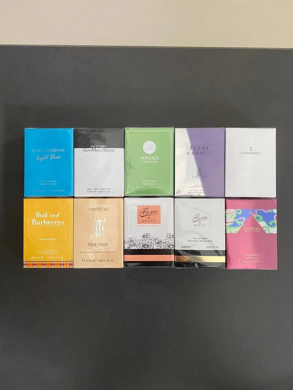 Наборы парфюма 3 по 20 мл 1