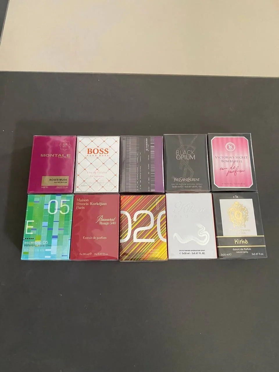 Наборы парфюма 3 по 20 мл12454