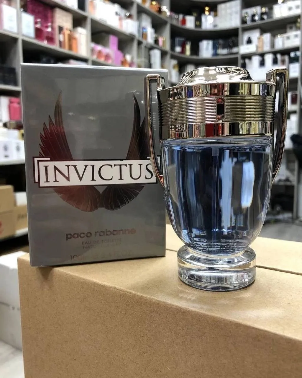 Оригинал Paco Rabanne Invictus edT 100 мл 1