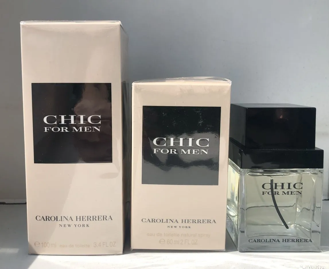 Оригинал Carolina Herrera Chic for men edT 60-100 мл 1