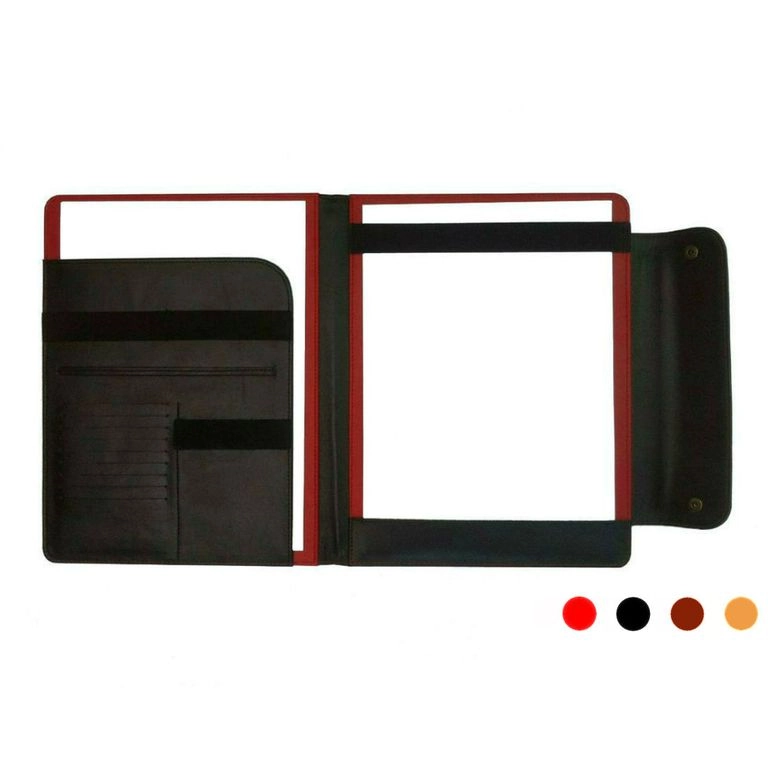 Кожаная папка А4 2