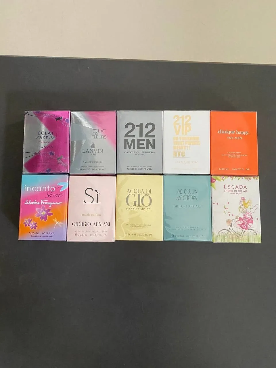 Наборы парфюма 3 по 20 мл 9