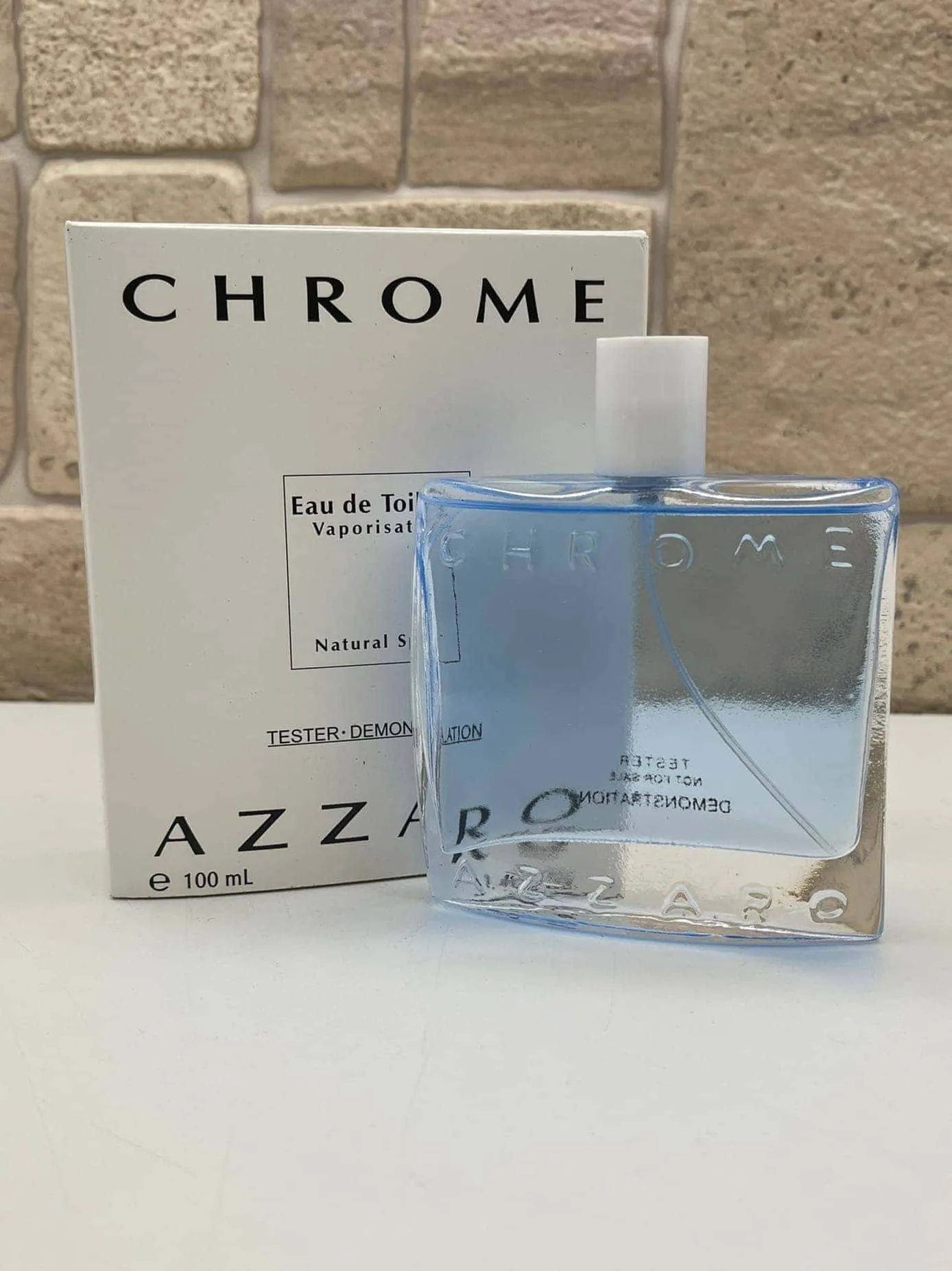 Оригинал Tester Azzaro Chrome edT 100 мл 1