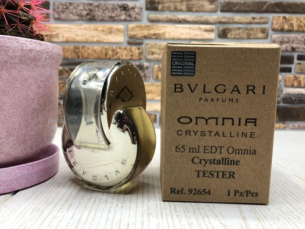 Оригинал Tester Bvlgari Omnia Crystalline edT 65 мл 1