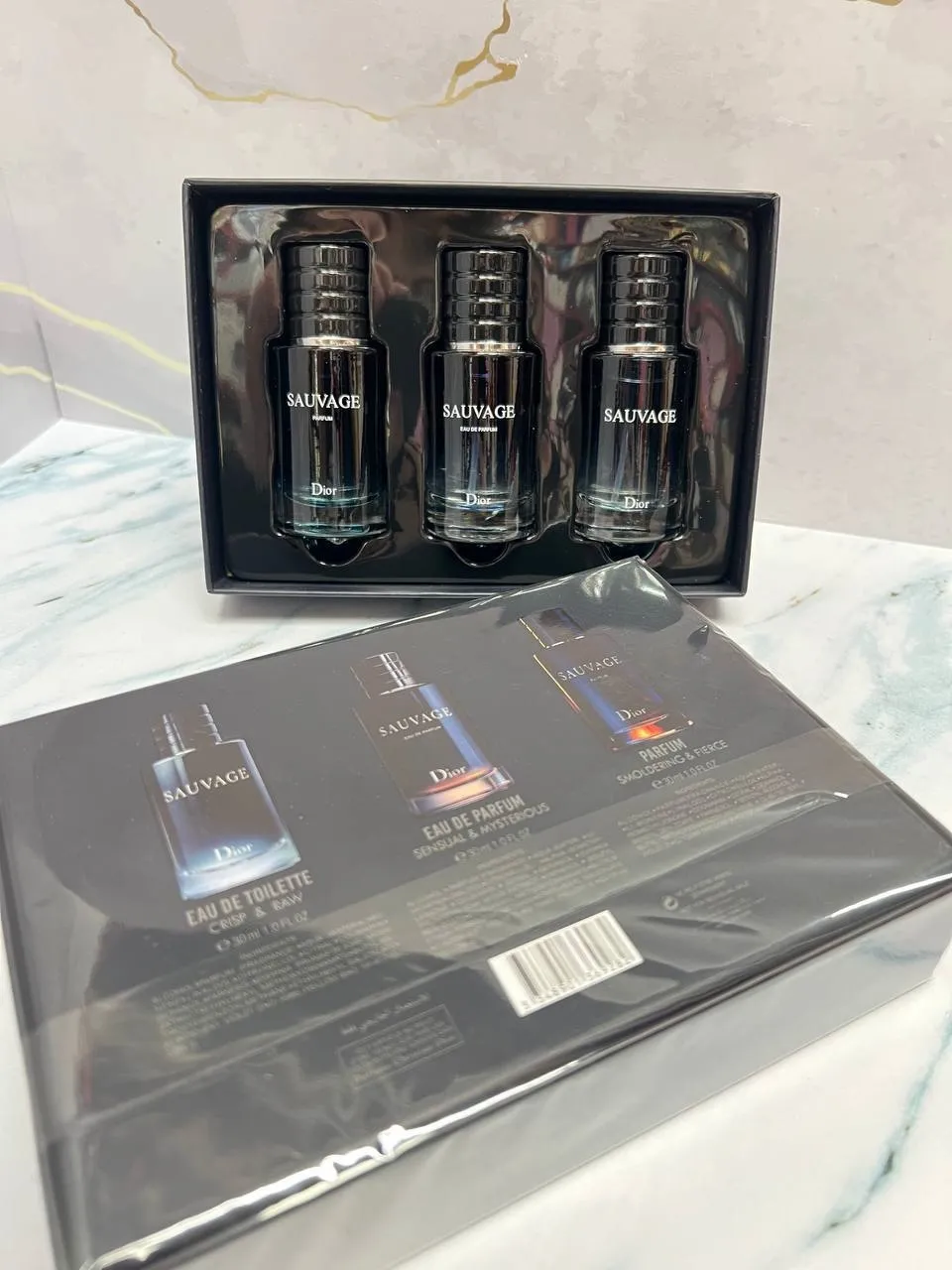 Подарочный набор Christian Dior Sauvage 3 по 30 edP мл 2