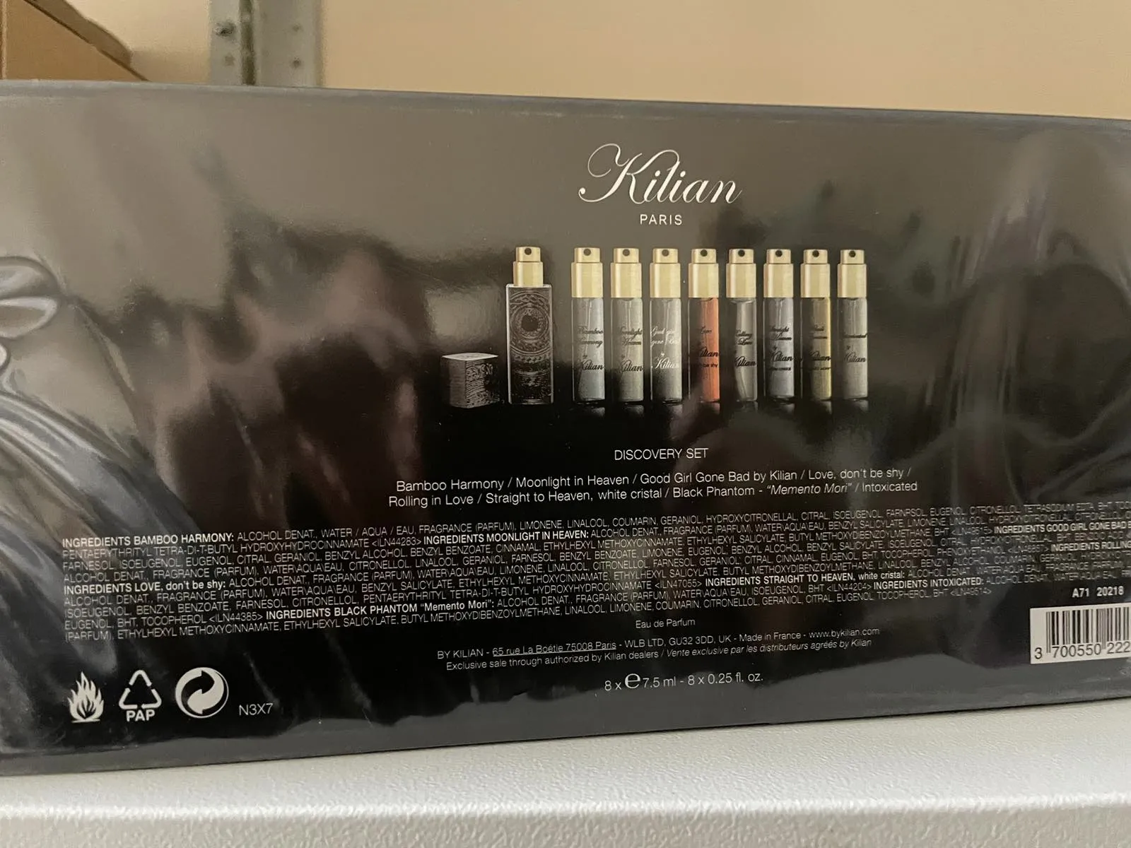 Подарочный набор Kilian 8 в 1, Discovery Set 3