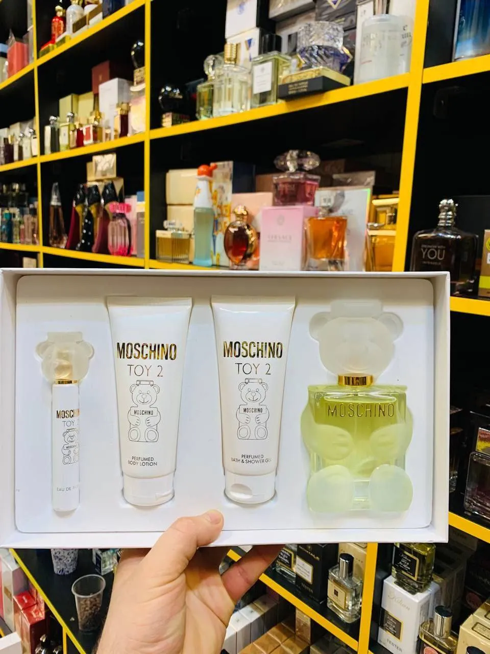 Женский подарочный набор, Moschino Toy 4 в 1 1